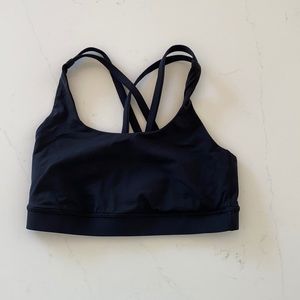Lulu lemon black sports bra